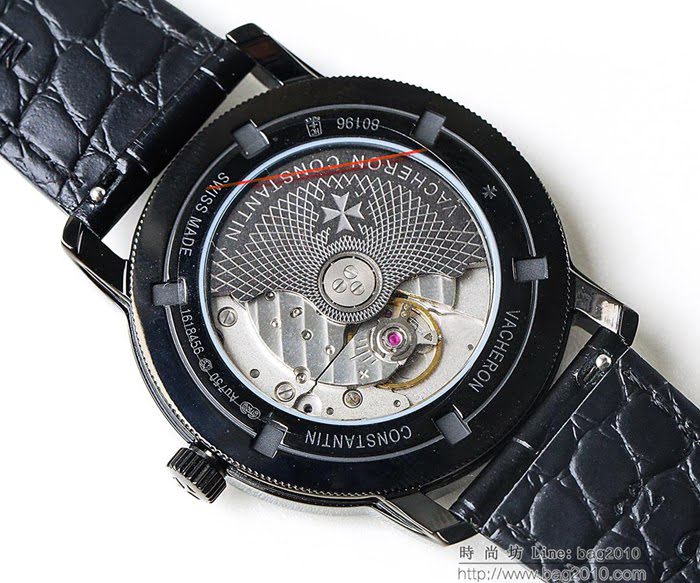 江詩丹頓 Vacheron Constantin LS精品 2018新款 進口9015機芯 小牛皮原裝蝴蝶扣 超強防水 高檔男士腕表  wssb3636